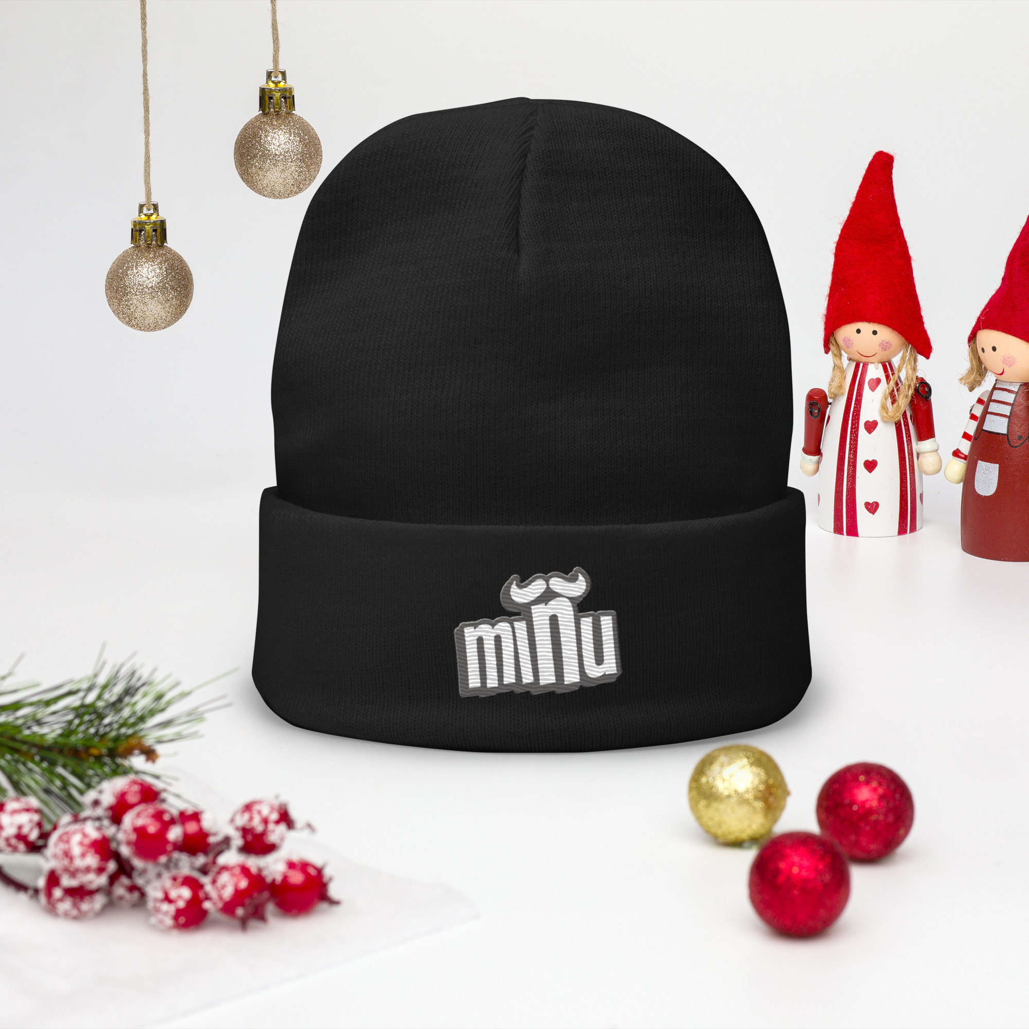 Gorro bordado Miñu