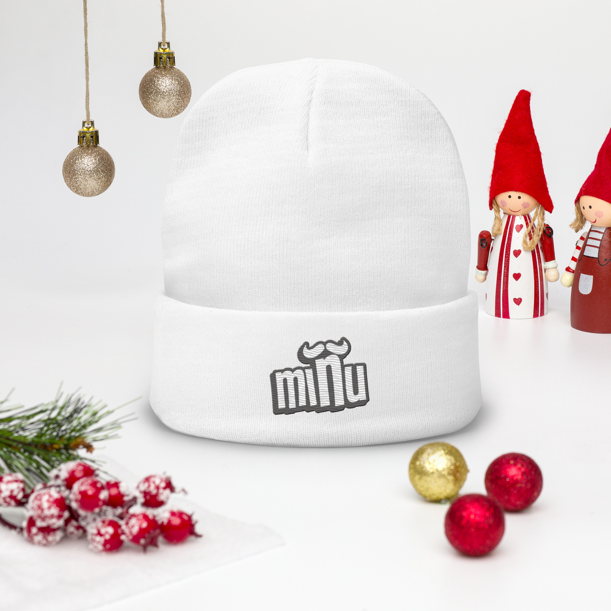 Gorro bordado Miñu - Imagen 5